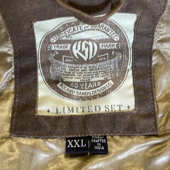 🏍️ Roland Sands Design Limited Set Motorcycle Jacket 🏍️ - Picture 3 of 11